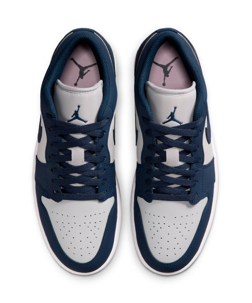 NIKE NIKE Sneakers Air Jordan 1 Low M - Obsidian:Grey Fog:Pink Foam