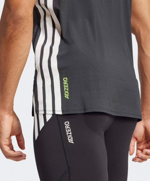 ADIDAS ADIDAS Adizero Running T-Shirt - Size