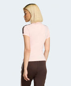 ADIDAS ADIDAS 3-Stripe Polo Sandy Pink