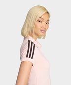 ADIDAS ADIDAS 3-Stripe Polo Sandy Pink