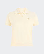 ADIDAS ADIDAS Short Sleeve Polo - Warm Vanilla