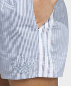 ADIDAS ADIDAS Striped Box Short Pants - Clear Sky