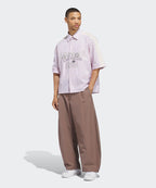 ADIDAS ADIDAS Woven Barrel Pants - Trace Brown