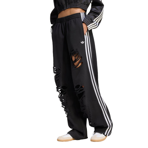 ADIDAS ADIDAS Sweatshirt Distressed Sweatpants - Black