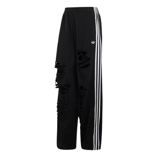 ADIDAS ADIDAS Sweatshirt Distressed Sweatpants - Black