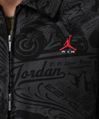 NIKE Nike Jacket M - Black: University Red