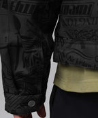 NIKE Nike Jacket M - Black: University Red
