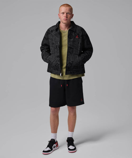 NIKE Nike Jacket M - Black: University Red