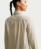 NIKE NIKE ACG Aeris Button-Up Long Sleeve Trail Running Top - Cream II