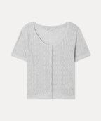 MIXXO MIXXO Cardigan Crochet Short-Sleeved