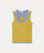 MIXXO MIXXO Layered Color Combination Tank Top Knit