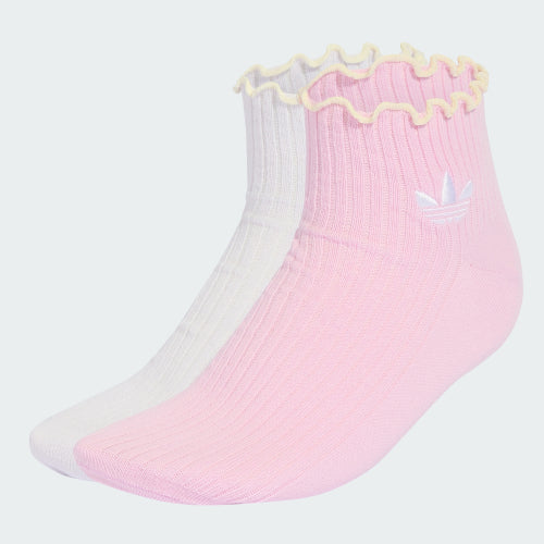 ADIDAS ADIDAS Ruffle Quarter Socks
