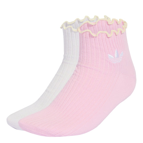 ADIDAS ADIDAS Ruffle Quarter Socks
