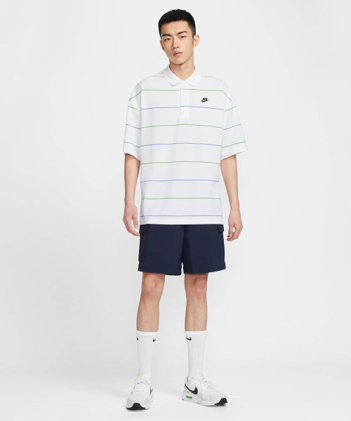 NIKE NIKE T-Shirt Oversized Striped Polo M