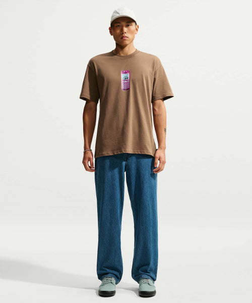 NIKE NIKE T-Shirt M - Mosswood Brown