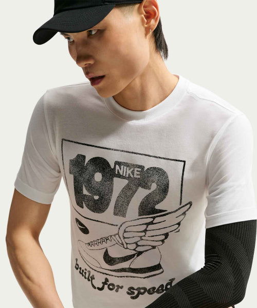 NIKE NIKE T-Shirt M - White:Black