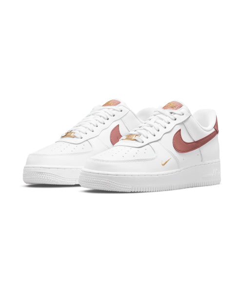 NIKE NIKE Air Force 1 07 Essential W - White: Rust Pink