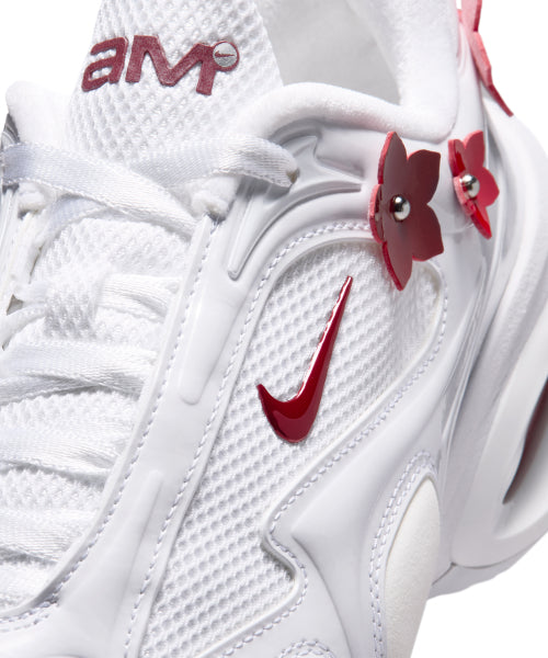 NIKE NIKE Air Max Muse W - White: University Red: Metallic Silver: Tough Red