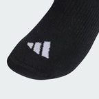 ADIDAS ADIDAS Cushioned Sportswear Mid Cut Socks Size
