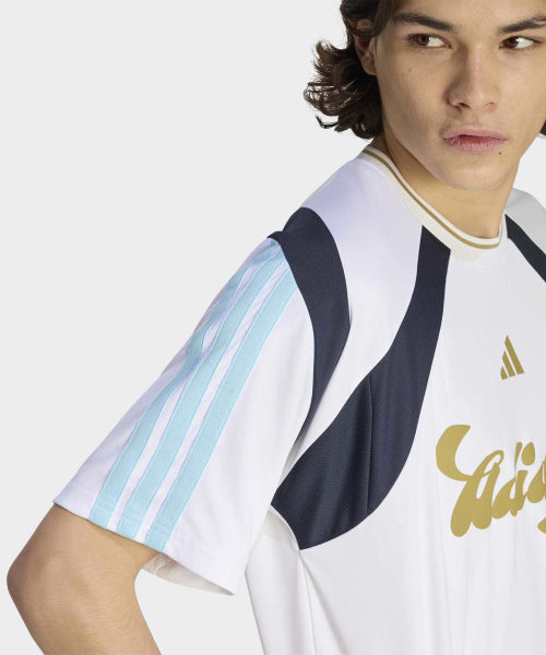 ADIDAS ADIDAS T-Shirt House Off Tee - White: Navy