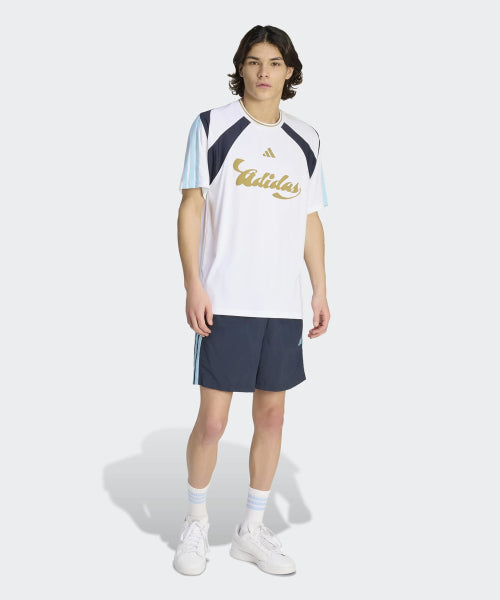 ADIDAS ADIDAS T-Shirt House Off Tee - White: Navy