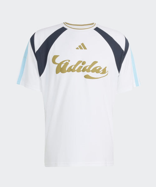 ADIDAS ADIDAS T-Shirt House Off Tee - White: Navy
