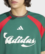 ADIDAS ADIDAS T-Shirt House Off Tee Nation Pack - Dark Green: Red