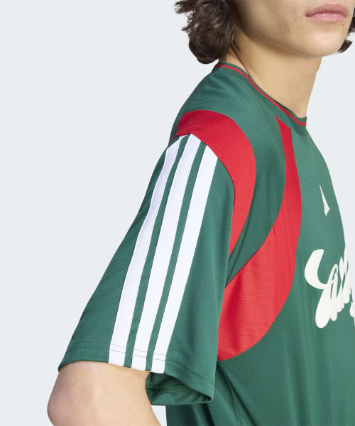 ADIDAS ADIDAS T-Shirt House Off Tee Nation Pack - Dark Green: Red