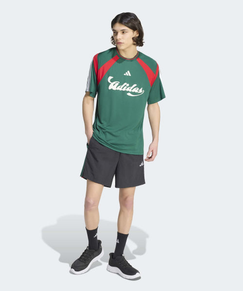 ADIDAS ADIDAS T-Shirt House Off Tee Nation Pack - Dark Green: Red
