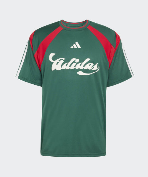 ADIDAS ADIDAS T-Shirt House Off Tee Nation Pack - Dark Green: Red