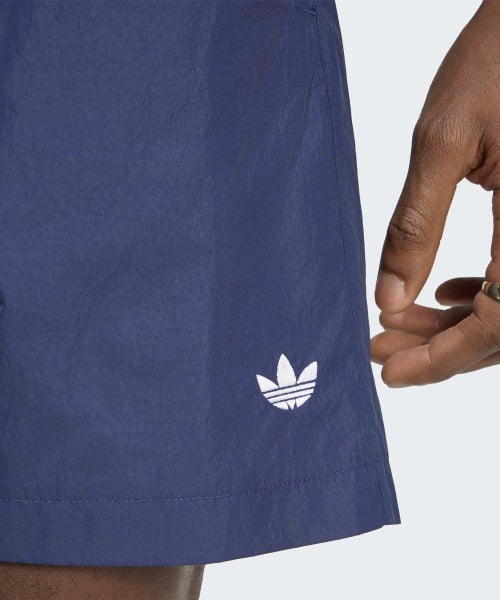 ADIDAS ADIDAS Trefoil Essential Woven Short Pants - Night Indigo