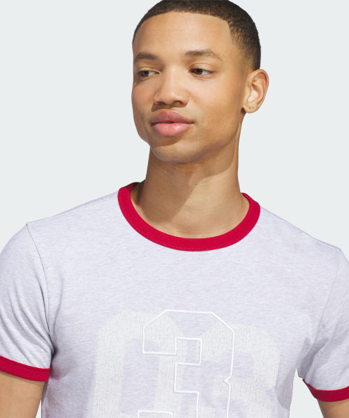 ADIDAS ADIDAS T-Shirt Light Gray