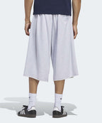 ADIDAS ADIDAS Sweatshirt Graphic Sweatshorts - Light Gray