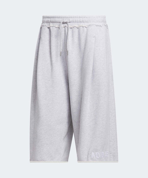 ADIDAS ADIDAS Sweatshirt Graphic Sweatshorts - Light Gray
