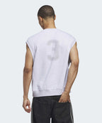 ADIDAS ADIDAS T-Shirt Sleeve Vest - Light Gray