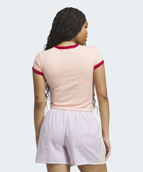 ADIDAS ADIDAS T-Shirt Glow Pink