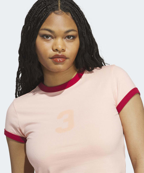 ADIDAS ADIDAS T-Shirt Glow Pink