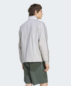 ADIDAS ADIDAS 3-Stripe Wind Track Top - Gray