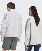 ADIDAS ADIDAS 3-Stripe Wind Track Top - Gray