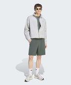 ADIDAS ADIDAS 3-Stripe Wind Track Top - Gray