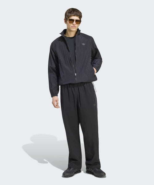 ADIDAS ADIDAS 3-Stripe Wind Track Top - Black