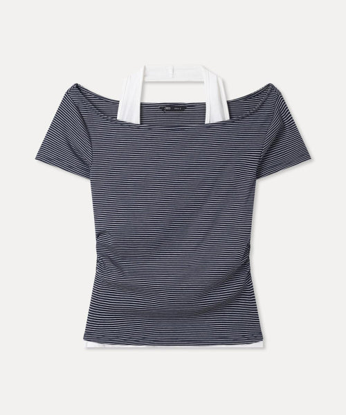 MIXXO MIXXO T-Shirt Striped Halter