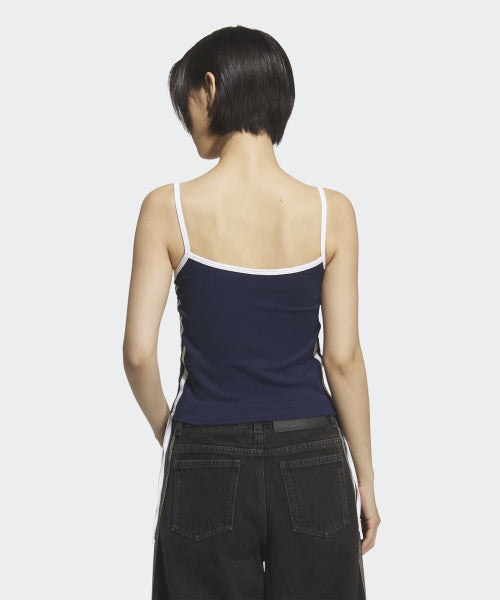 ADIDAS ADIDAS 3-Stripe Drawstring Tank Top - Night Indigo