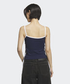 ADIDAS ADIDAS 3-Stripe Drawstring Tank Top - Night Indigo