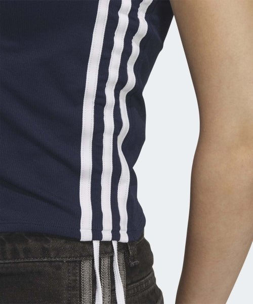 ADIDAS ADIDAS 3-Stripe Drawstring Tank Top - Night Indigo