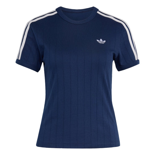ADIDAS ADIDAS Pinstripe Short Sleeve Slim Tee
