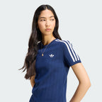 ADIDAS ADIDAS Pinstripe Short Sleeve Slim Tee