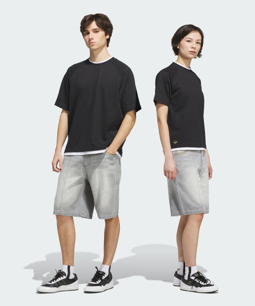 ADIDAS ADIDAS Skateboarding Washed Denim Shorts