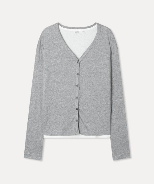 MIXXO MIXXO V-neck Cardigan T-Shirt