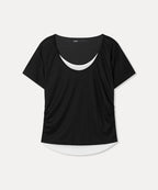 MIXXO MIXXO Layered Short-Sleeved T-Shirt C